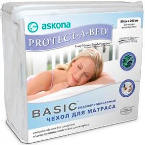 Чехол водонепроницаемый Аскона Protect-a-Bed Basic