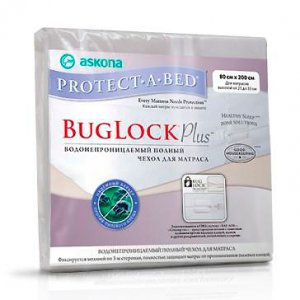 Чехол водонепроницаемый Аскона Protect-a-Bed BugLock Plus